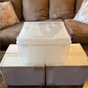 Clear Plastic Storage Box